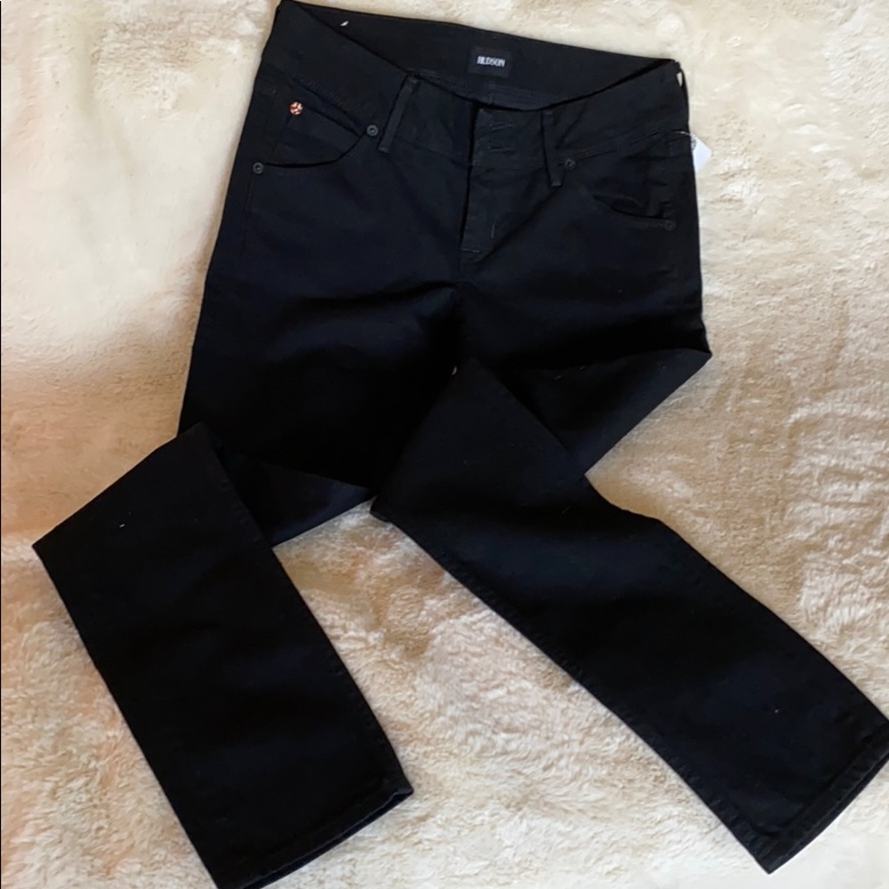 Hudson Skinny Jeans.  Brand new. Black.